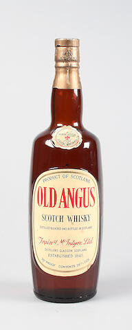 Bonhams A Bottle Of Old Angus Scotch Whisky