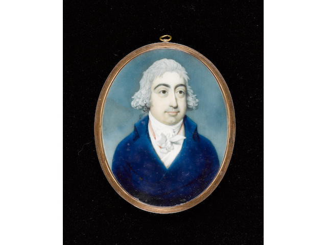 Charles James Fox (1749-1806) Portrait by Richard Crosse (British, 1742-1810)