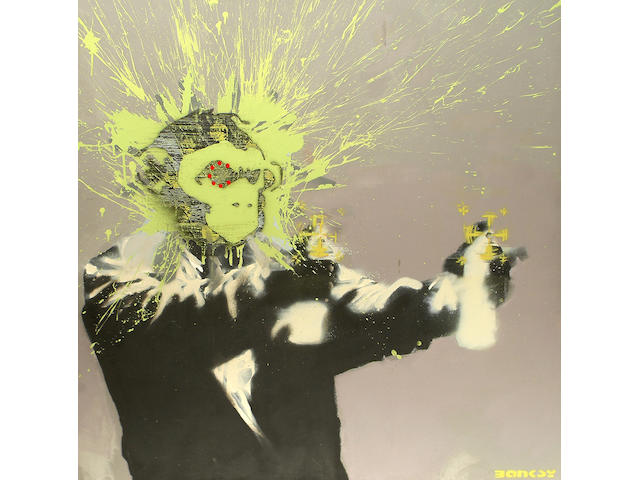 Banksy (British, born 1975) Self-Portrait (unframed)