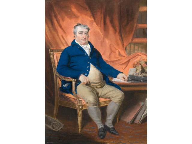 Charles James Fox (1749-1806)Portrait by John Raphael Smith (British, 1752-1812)