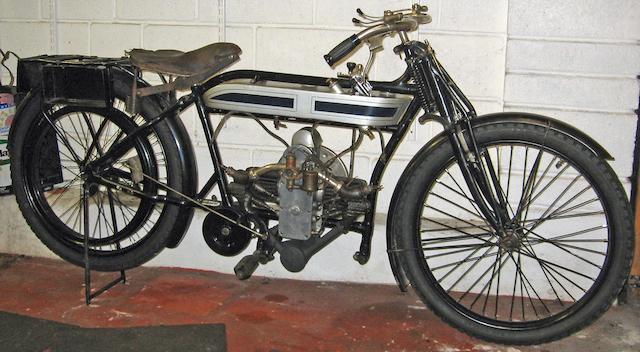 1916 Douglas 2&#190;hp  Frame no. 34580