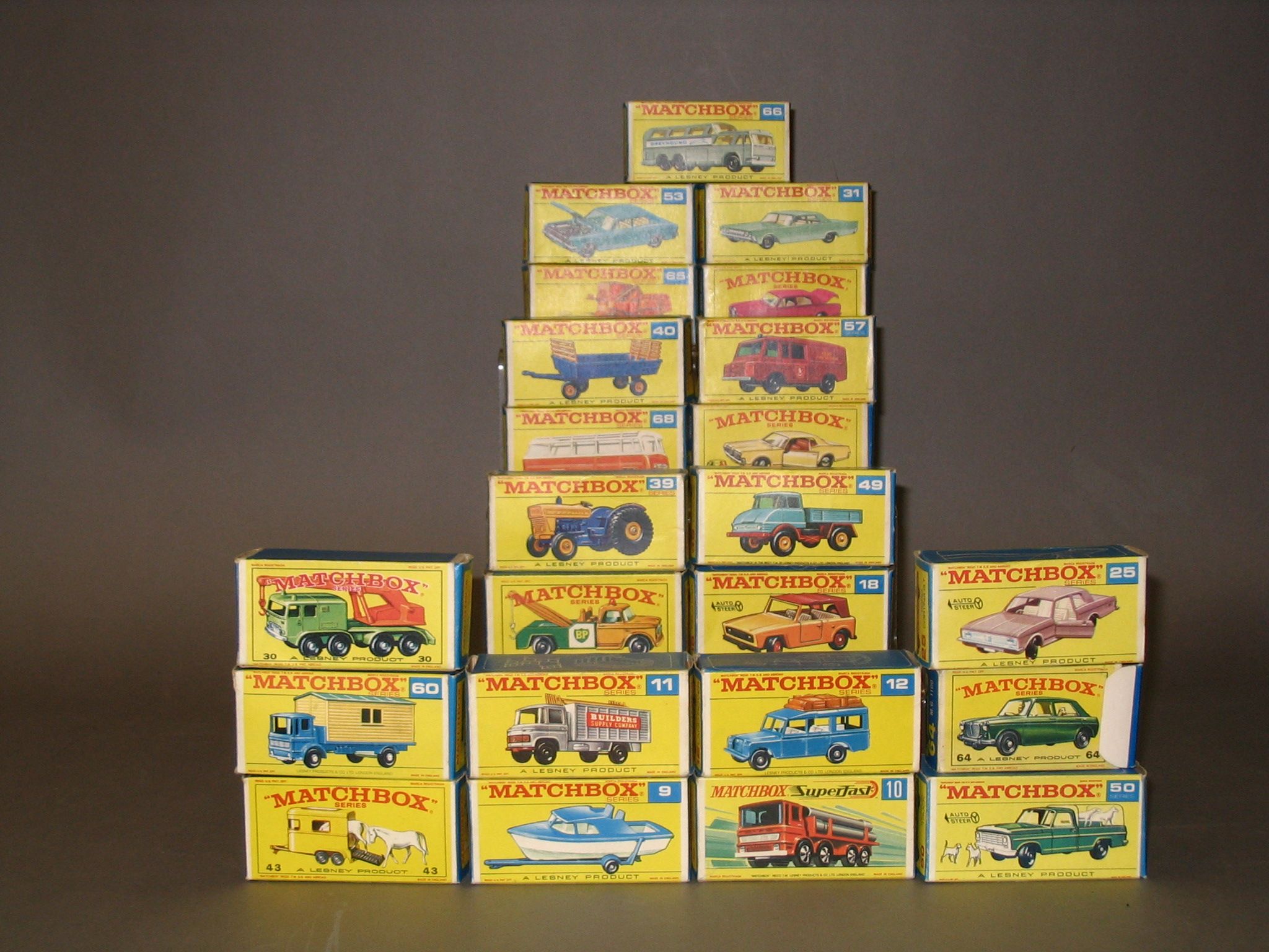 Matchbox 1-75's,