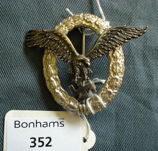 Bonhams A 2nd Class Third Reich Iron Cross. Bonhams A 2nd Class Third Reich Iron Cross.