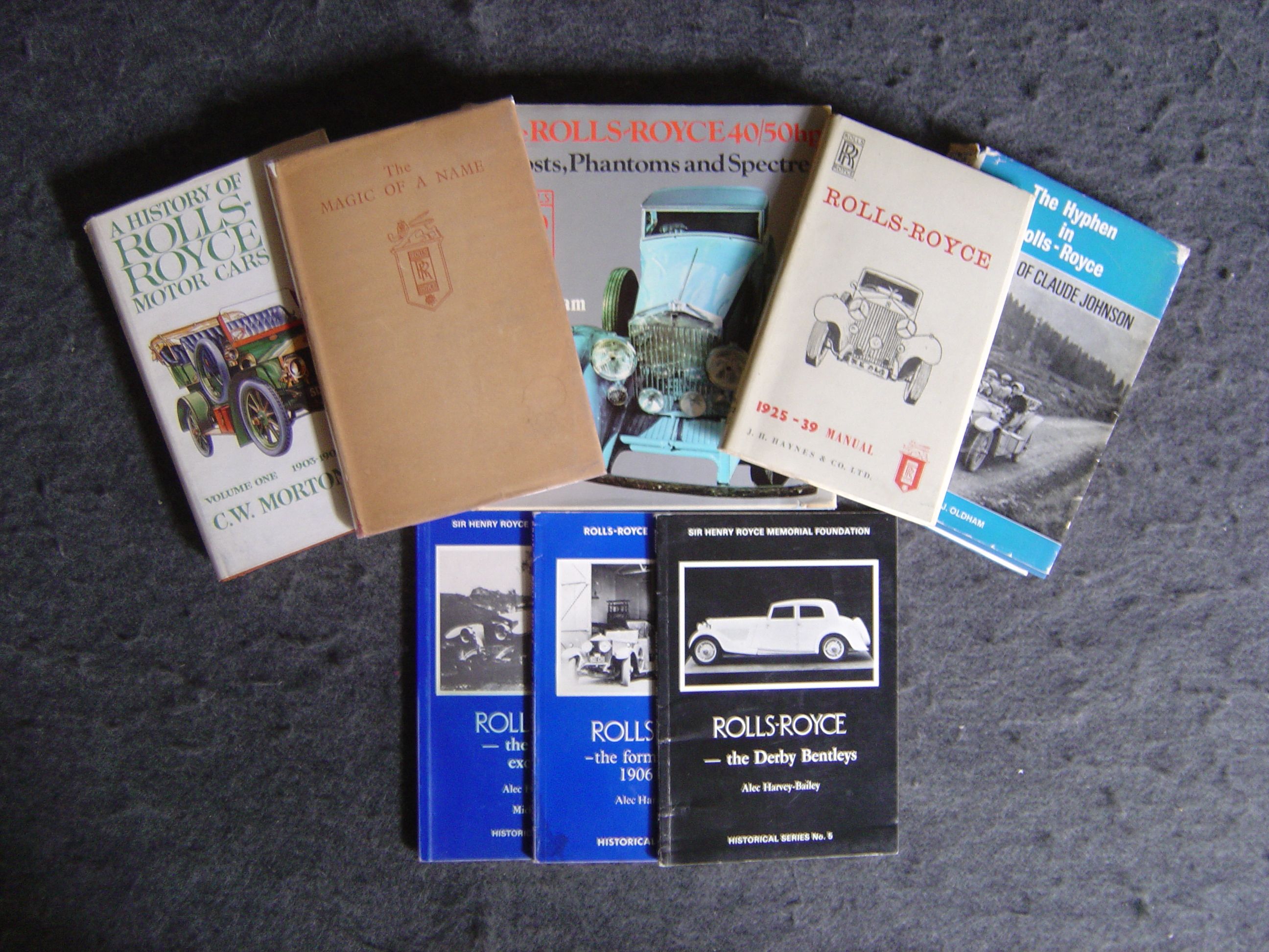 R R Auto Books Bonhams Cars : A good selection of books for Rolls-Royce & Bentley,