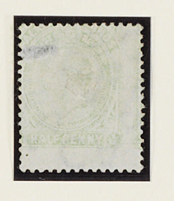 Falkland Islands: 1912-20 &#189;d. variety printed both sides used, two thins but very rare, Heijtz states two known, R.P.S. Certificate (1958). SG 60ca, &#163;6,000. (195)