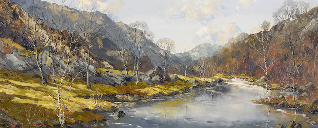 Charles Wyatt Warren (British, 1908-1983) "River Ogwen",
