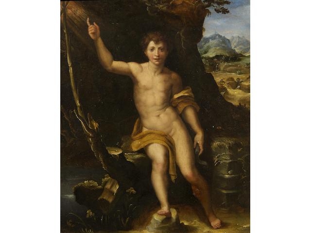 After Raffaello Sanzio, called Raphael St. John the Baptist in the desert,
