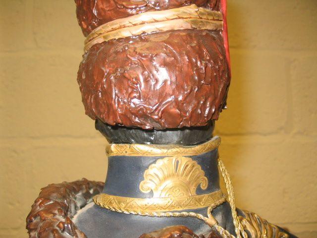 Michael J Sutty bone china figure '11th Hussars, 1857 'The Cherry Pickers'dated 1991,