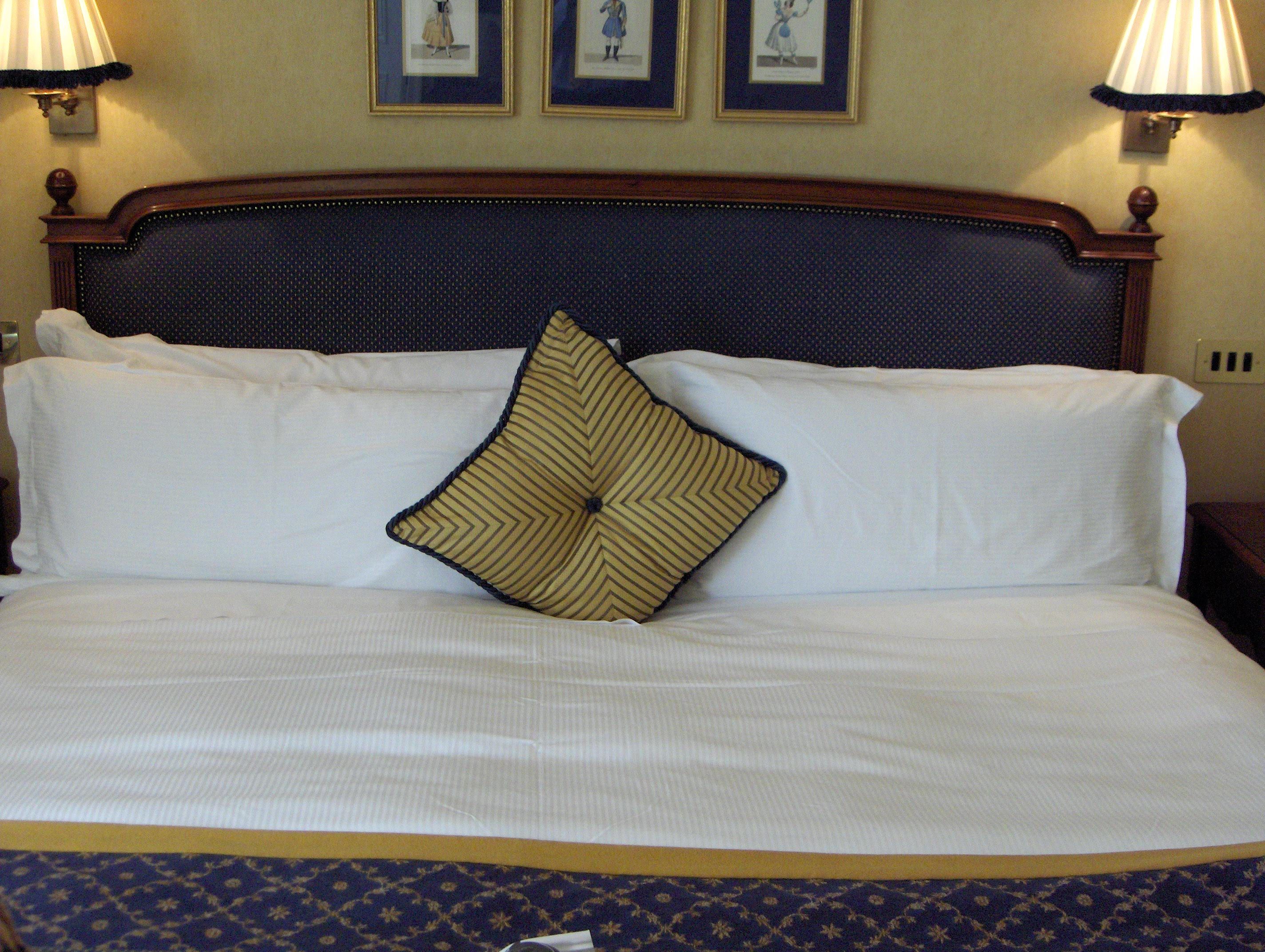 A double bed