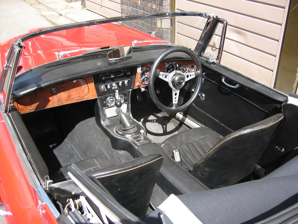 1966 Austin-Healey 3000 MkIII Phase 2 BJ8 Roadster  Chassis no. HRJ8/37420 Engine no. 29KRUH11955