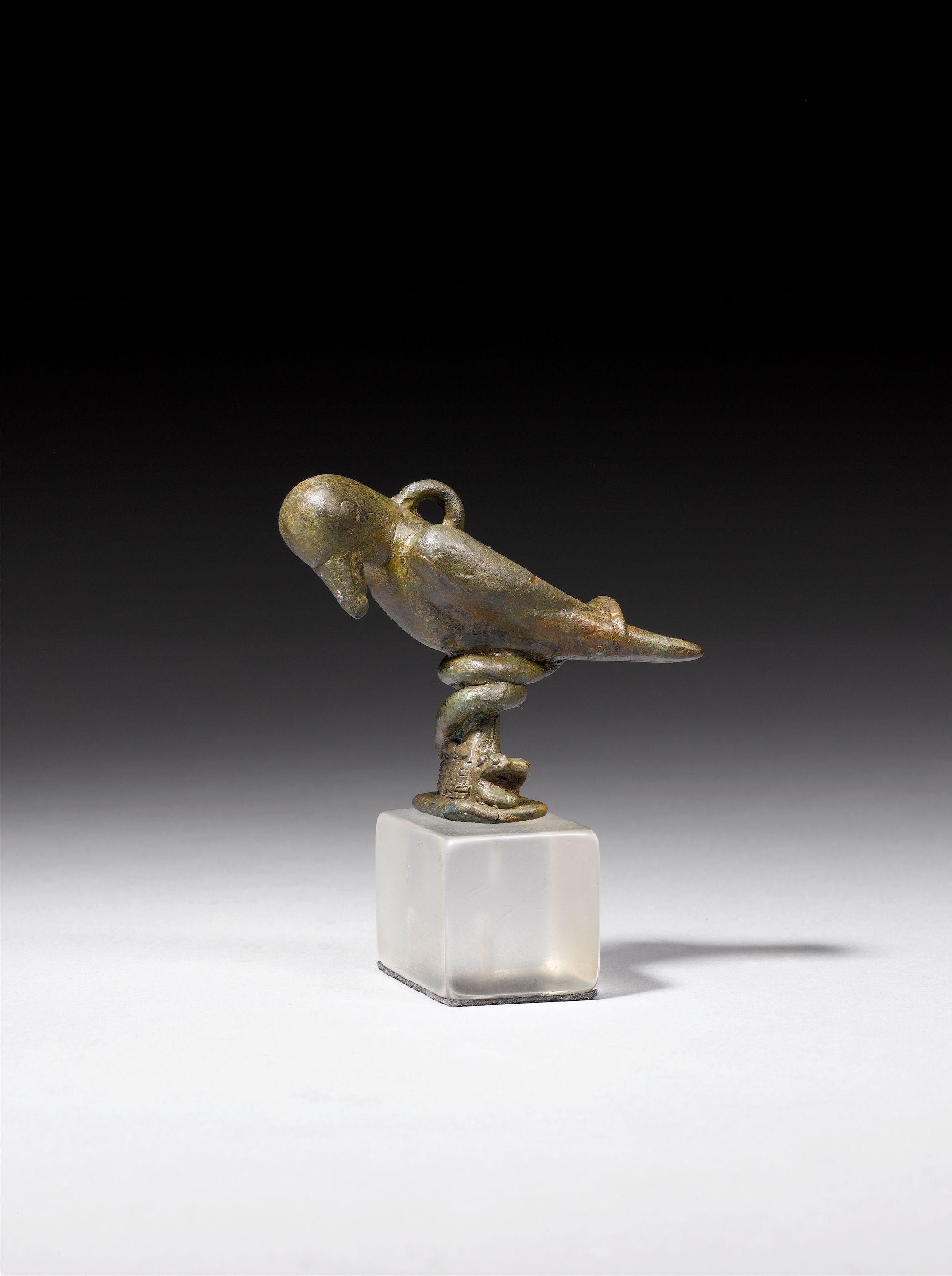 A Byzantine bronze eagle
