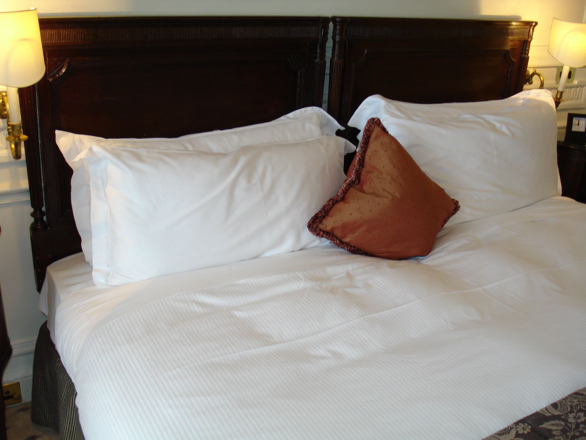 A double bed