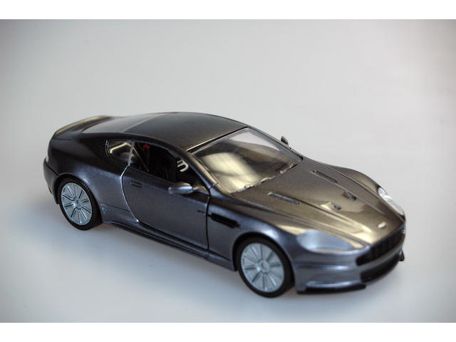 Prototype James Bond Aston Martin DBS resin cast with applied decoration