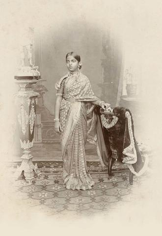 MYSORE  Maharani of Mysore, c.1900