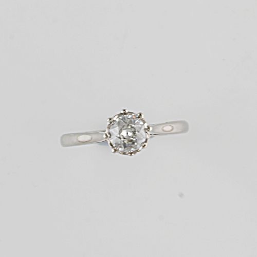 A single stone diamond ring