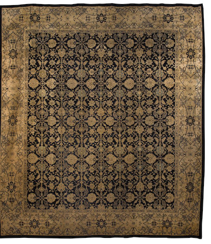 An Agra carpet North India, 15 ft 7 in x 13 ft 10 in (476 x 422 cm)
