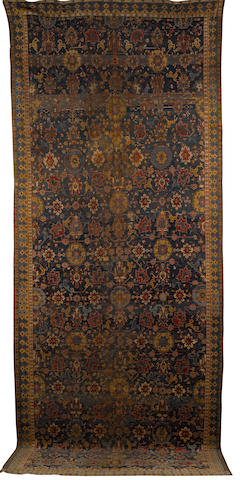 A Karabagh carpet South Caucasus, 21 ft 11 in x 8 ft 6 in (669 x 158 cm)