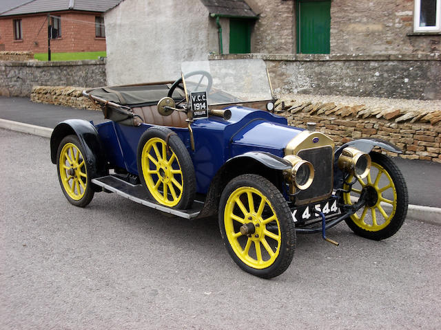 From The Potter Collection,1914 Stellite 8/10hp Two Seater with Dickey  Chassis no. 614 Engine no. 533