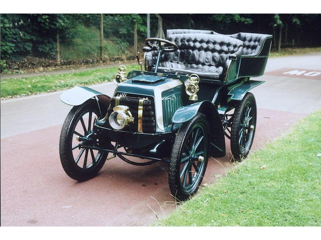 1903 Panhard-Levassor Type A 7hp Twin-cylinder Rear-entrance Tonneau  Engine no. 5887