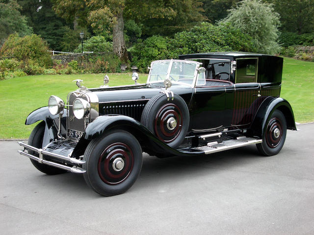1924 Hispano-Suiza H6B 37.2hp 6.6-litre Coup&#233; de Ville  Chassis no. 10960 Engine no. 300107