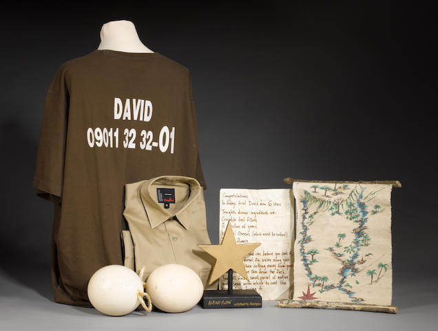 David Gest's 'I'm A Celebrity, Get Me Out Of Here' memorabilia,