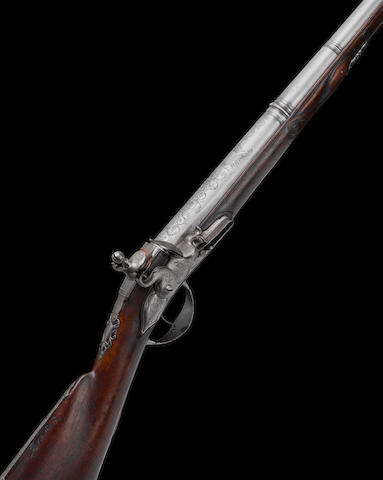 A Fine 15-Bore Dutch Flintlock Sporting Gun
