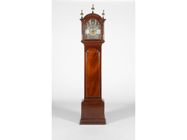 A late 18th century quarter chiming astronomical mahogany longcase clock John Mearn, Aberdeen