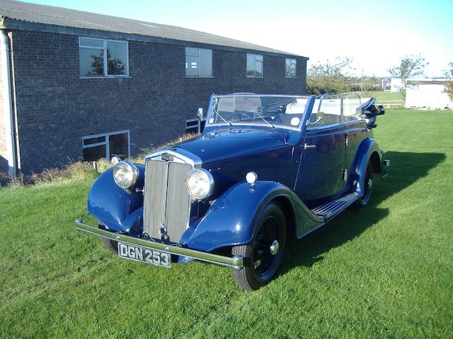 1936 Lanchester Type E 18hp Wingham Cabriolet  Engine no. 74815