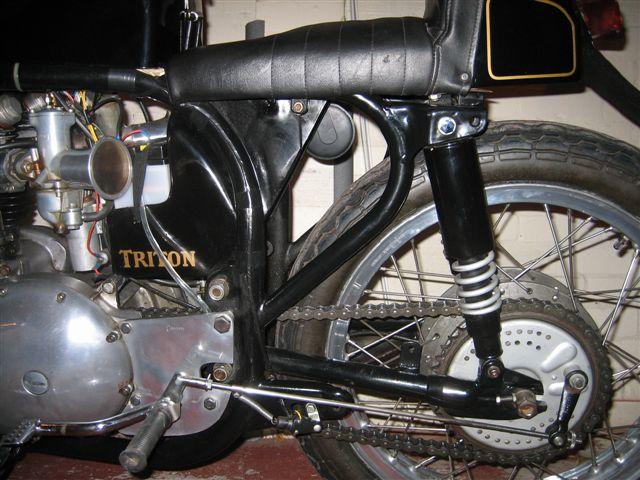 c.1961 Triton 750cc &#145;Caf&#233; Racer&#146; Frame no. 14 95852 Engine no. TR6 DU16350