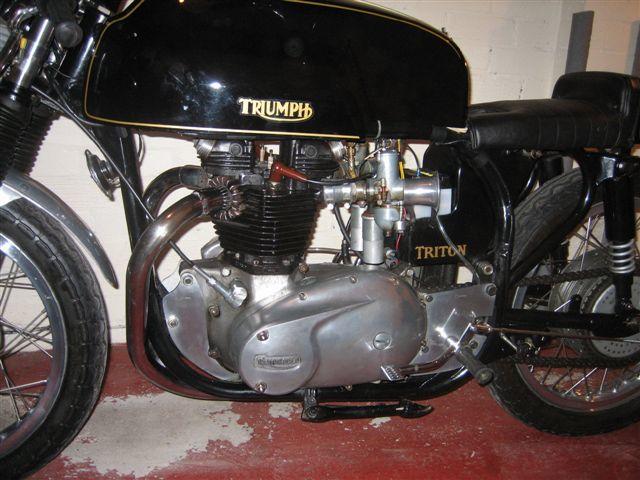 c.1961 Triton 750cc &#145;Caf&#233; Racer&#146; Frame no. 14 95852 Engine no. TR6 DU16350
