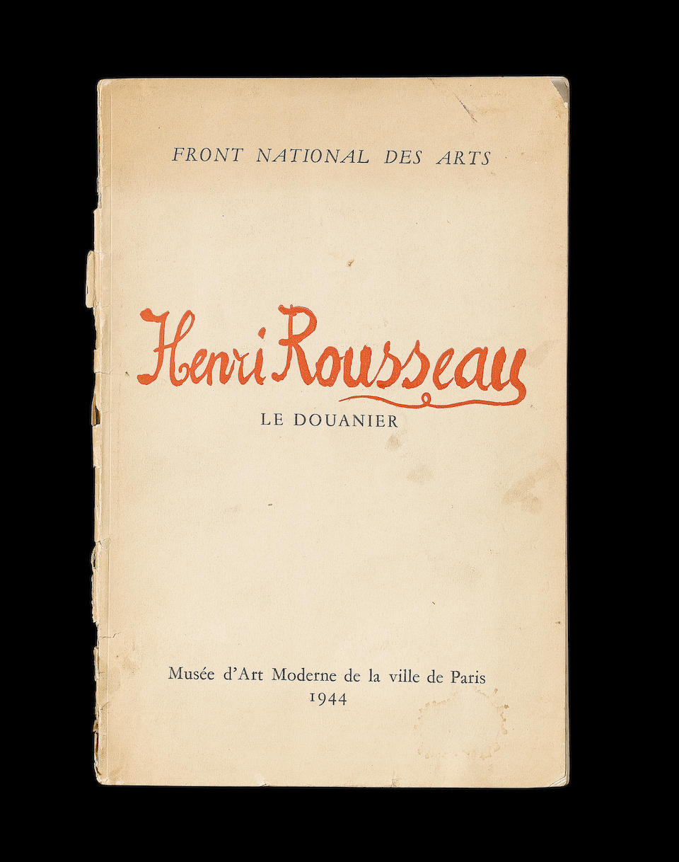 Henri Rousseau, Le Douanier (French, 1844-1910) Un matin de pluie 37.3 x 54.4 cm (14 5/8 x 21 3/8 in)