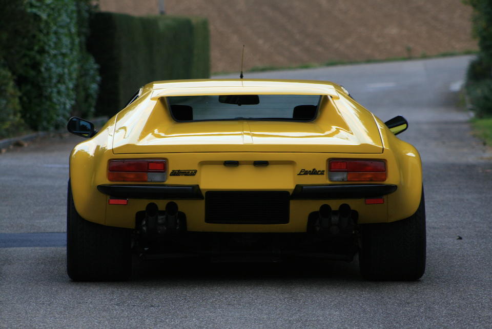 Last of its type, 747 kilometres from new,1990 De Tomaso Pantera GT5S Coup&#233;  Chassis no. THPNIU09562 Engine no. 351/07534