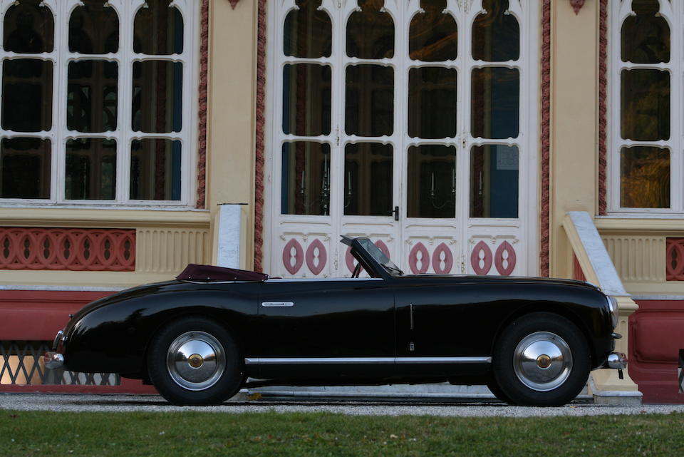 19,733 kilometres from new, same owner from 1955 - 2004,1950 Alfa Romeo 6C 2500 Super Sport Cabriolet  Chassis no. 915870 Engine no. 928181