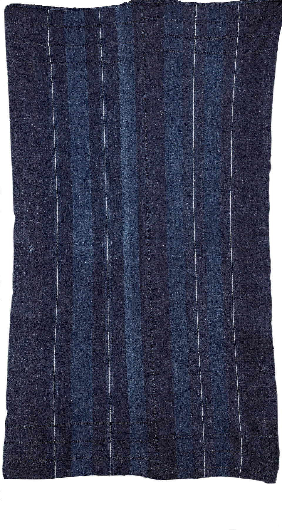 Bonhams : Two shawls Nigeria 160 x 92cm and 198 x 106cm 2