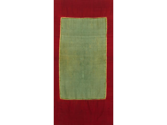 A shawl, Lawon 19th Century, Palembang, South Sumatra, Indonesia mounted, 185cm x 80cm
