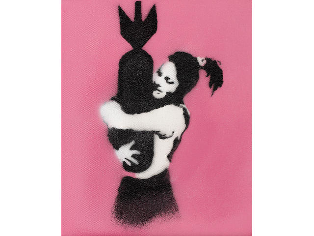 Banksy (British, born 1975) Bomb Love, 2002