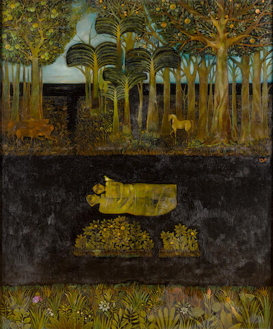 Bonhams Suad Al Attar Iraq B 1942 Garden Of Eden