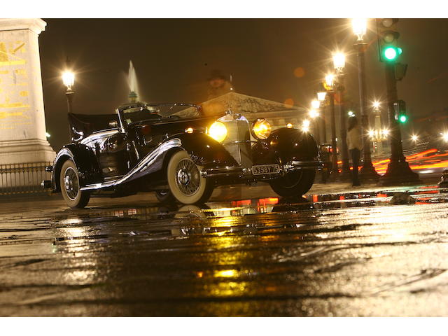 The property of Georges Mathieu, only 33 built,1936 Mercedes-Benz 500K Cabriolet A  Chassis no. 105383