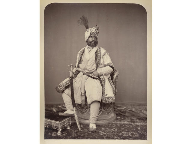 BURKE (JOHN), WILLIAM BAKER, and JAMES CRADDOCK  Kashmir and northern India, 1860s-1870s