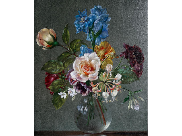 Cecil Kennedy (British, 1905-1997) Summer flowers