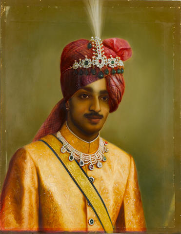 Bonhams : INDORE Maharaja Holkar of Indore, c.1915