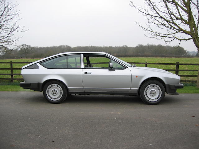 Bonhams : 1982 Alfa Romeo Gtv6 2.5 Coupe Chassis No. Zar116C0003002204  Engine No. Ar01646/007374