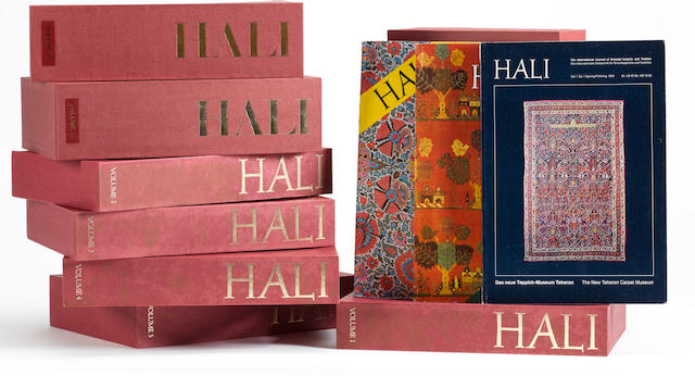 A complete boxed set of Hali magazines, vol. 1 no. 1  through 102 inc. offered in good condition