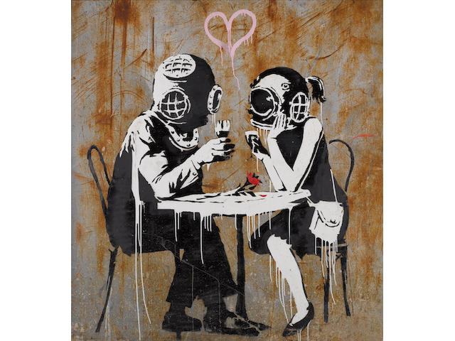 Banksy (British, born 1975) 'Think Tank', 2003