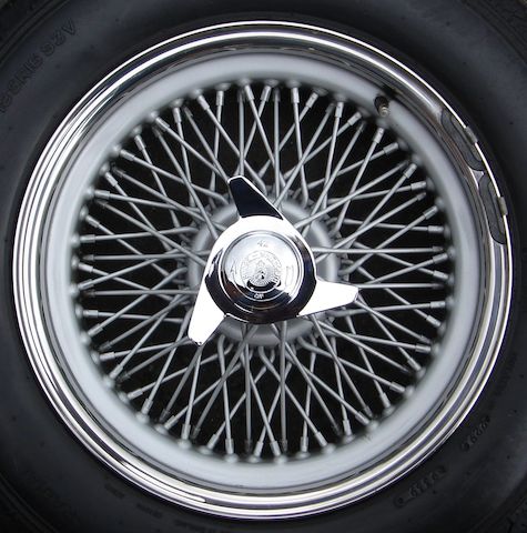 Bonhams A Set Of Four Borrani Look Alike Wire Wheels
