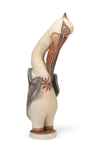 Barbara Tribe (Australian, 1913-2000) Pelican (Illustrated in 'Barbara Tribe, Sculptor' by Patricia R.McDonald, page 116)