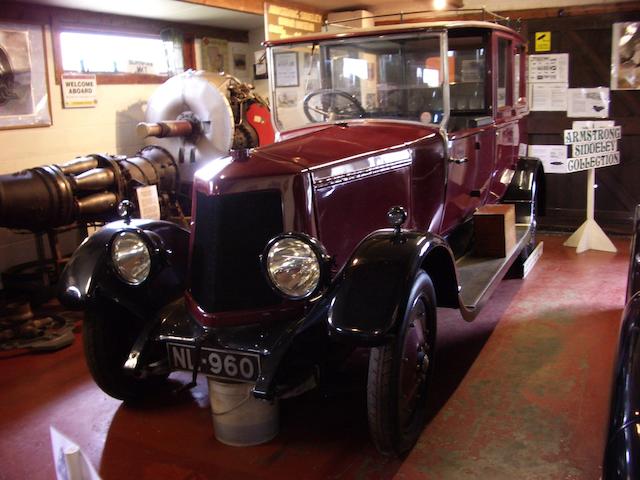 One family ownership from new,1920 Armstrong-Siddeley 30hp Series E 5-Litre Open Drive Limousine  Chassis no. 1936E Engine no. 13221