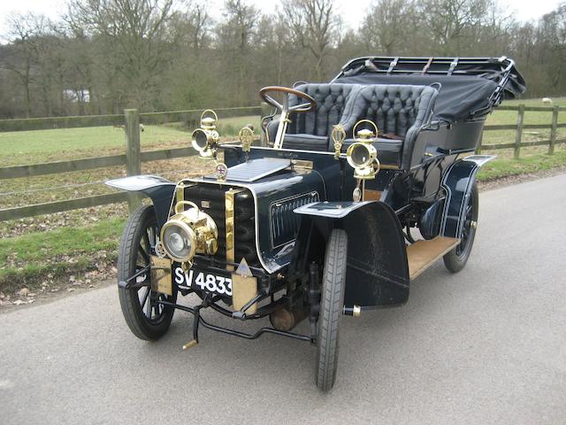 Offered with London to Brighton Veteran Car Run &#8216;Grandfather Rights&#8217;,1905 Sunbeam 12/14hp Four-cylinder Five Seat Side-Entrance Tonneau  Chassis no. 260 Engine no. 29