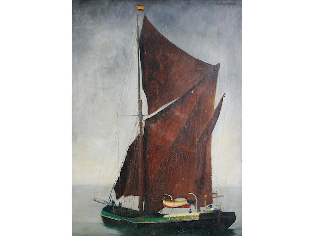 Richard Eurich A.R.A. (British, 1903-1992) The Brown Sail