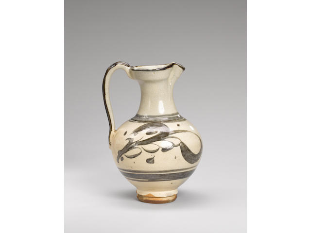 Shoji Hamada at the Leach Pottery (Japanese, 1894-1978) a rare and important Jug, circa 1922 Height 23.5cm (9 1/4in.)